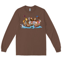 Chestnut noahs ark Long Sleeve Tee - texasbilliewilder