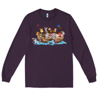 Plum noahs ark Long Sleeve Tee - texasbilliewilder