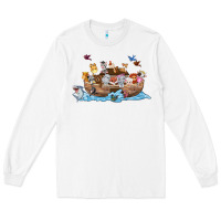 White noahs ark Long Sleeve Tee - texasbilliewilder