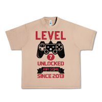 Burro Kids Level 7 Unlocked Awesome Since 2013 Urban Heavy Tee - Bettercallsaul