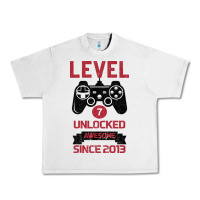 Lunar Rock Kids Level 7 Unlocked Awesome Since 2013 Urban Heavy Tee - Bettercallsaul
