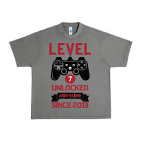 Tornado Kids Level 7 Unlocked Awesome Since 2013 Urban Heavy Tee - Bettercallsaul