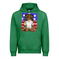 Emerald military gnomes boots american flag Urban Hoodie - Artiststas