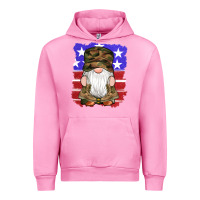 Fuchsia Pink military gnomes boots american flag Urban Hoodie - Artiststas