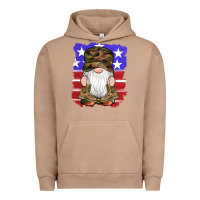 Pigment Burro military gnomes boots american flag Urban Hoodie - Artiststas