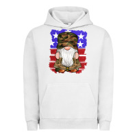 Pigment Lunar Rock military gnomes boots american flag Urban Hoodie - Artiststas