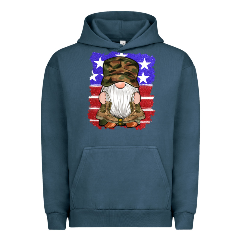 Military Gnomes Boots American Flag Urban Hoodie by Artiststas | Teevron
