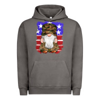 Pigment Tornado military gnomes boots american flag Urban Hoodie - Artiststas