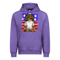 Tulip military gnomes boots american flag Urban Hoodie - Artiststas