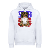 White military gnomes boots american flag Urban Hoodie - Artiststas