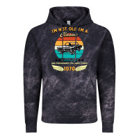 Cloud Black Vintage 50th Birthday I'm Not Old I'm A Classic Born In 1970 Vintage Hoodie - Bettercallsaul