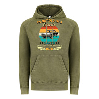 Vintage Olive Vintage 50th Birthday I'm Not Old I'm A Classic Born In 1970 Vintage Hoodie - Bettercallsaul