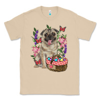 Mushroom Easter pug Classic Tee - RanaPortraitStore