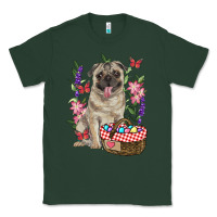 Sports Green Easter pug Classic Tee - RanaPortraitStore