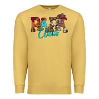 Antique Gold Papa Claus Premium Sweatshirt - CowhideDigitalArt