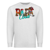 Oatmeal Heather Papa Claus Premium Sweatshirt - CowhideDigitalArt