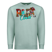 Seafoam Papa Claus Premium Sweatshirt - CowhideDigitalArt