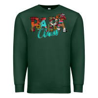 Sports Green Papa Claus Premium Sweatshirt - CowhideDigitalArt