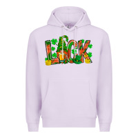 Lilac luck with gnome and beer bbs Premium Hoodie - BundleAndBundleShop
