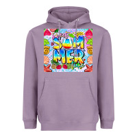 Lavender Sweet Summer Time Heavyweight Hoodie - CowhideDigitalArt