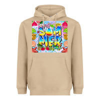 Mushroom Sweet Summer Time Heavyweight Hoodie - CowhideDigitalArt