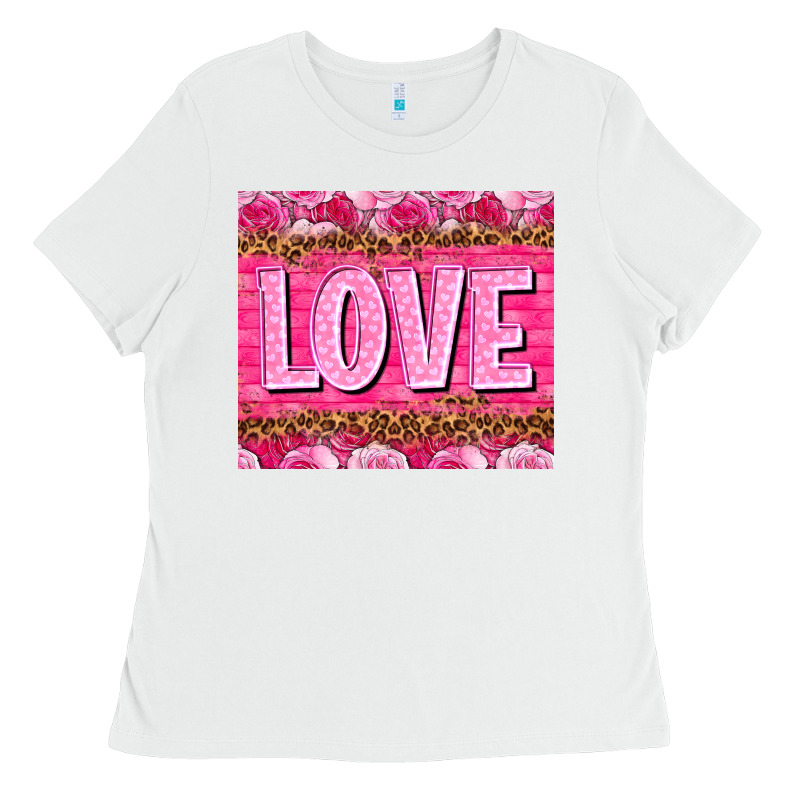 Love Valentines Day Ladies Tee by NancyCooperArtShop | Teevron