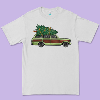 Christmas Vacation Car Premium Tee Designed By Maliassmallbusiness