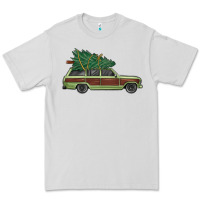 Dove Grey christmas vacation car Premium Tee - MaliasSmallBusiness