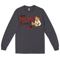 Smoke the hell i wont with sassy pinup cowgirl Long Sleeve Tee - texasbilliewilder