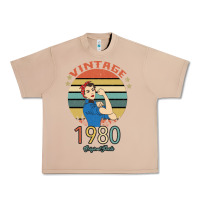 Burro Vintage 1980 Original Parts Women 40th Birthday Urban Heavy Tee - Bettercallsaul