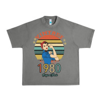 Tornado Vintage 1980 Original Parts Women 40th Birthday Urban Heavy Tee - Bettercallsaul