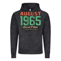 Vintage Black August 1965 Limited Edition 55 Years Of Being Awesome Vintage Hoodie - Bettercallsaul