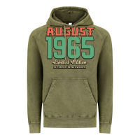 Vintage Olive August 1965 Limited Edition 55 Years Of Being Awesome Vintage Hoodie - Bettercallsaul