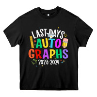 Black last days auto graphs Heavy Core Tee - JahusDesignShop