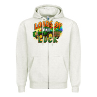 Oatmeal Heather Loads of luck with tractor St. Patricks Day Zipper Hoodie - FaDigitalArtStudio