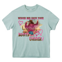 Arona whose bed have youre boots been under Heavy Core Tee - NancyCooperArtShop