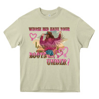 Mossy whose bed have youre boots been under Heavy Core Tee - NancyCooperArtShop