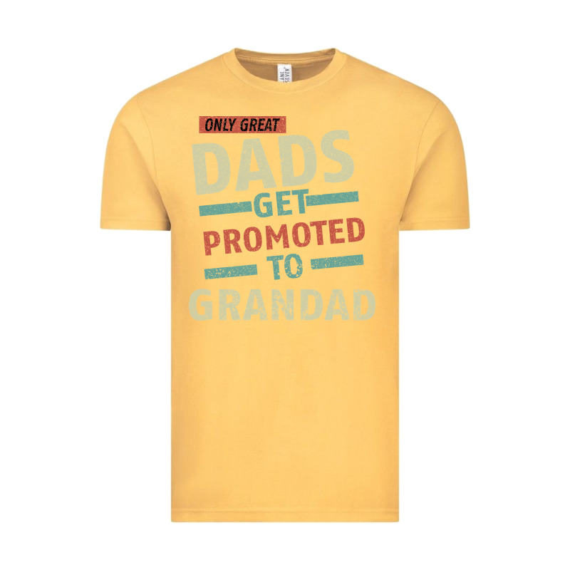 Only Great Dads Get Promoted To Grandad Vintage Tee by Bettercallsaul | Teevron