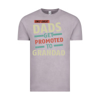 Vintage Zinc Only Great Dads Get Promoted To Grandad Vintage Tee - Bettercallsaul