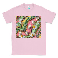 Bubblegum Pink Easter Quail Egg And Daisy Classic Tee - RanaPortraitStore