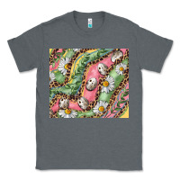 Charcoal Heather Easter Quail Egg And Daisy Classic Tee - RanaPortraitStore
