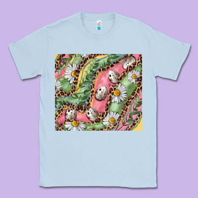 Easter Quail Egg And Daisy Classic Tee Designed By Ranaportraitstore