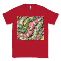 Red Easter Quail Egg And Daisy Classic Tee - RanaPortraitStore