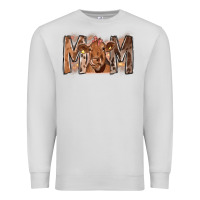 Dove Grey Rodeo Mom Cow Premium Sweatshirt - CowhideDigitalArt