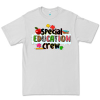 Dove Grey special education crew Premium Tee - NancyCooperArtShop