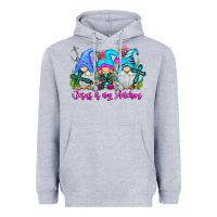 Heather Grey Jesus Is My Anchor Heavyweight Hoodie - CowhideDigitalArt