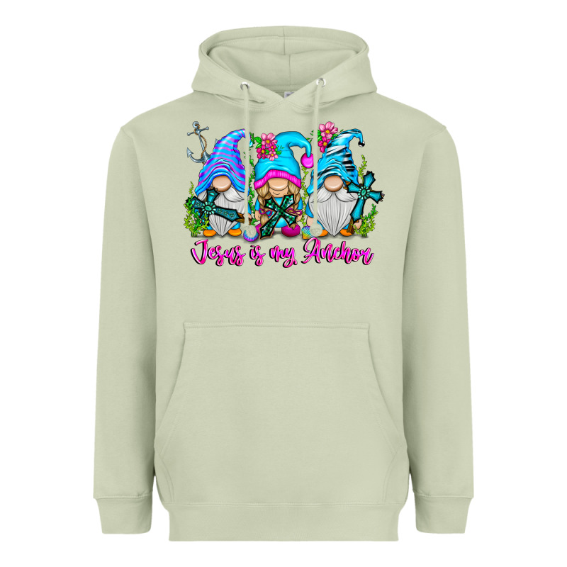 Jesus Is My Anchor Heavyweight Hoodie by CowhideDigitalArt | Teevron