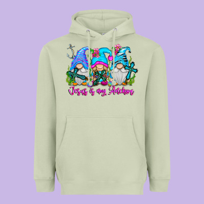 Jesus Is My Anchor Heavyweight Hoodie Designed By Cowhidedigitalart