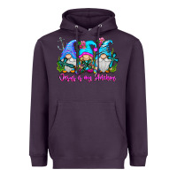 Plum Jesus Is My Anchor Heavyweight Hoodie - CowhideDigitalArt