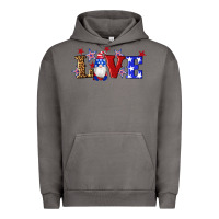 Pigment Tornado american flag gnomes love Urban Hoodie - Artiststas
